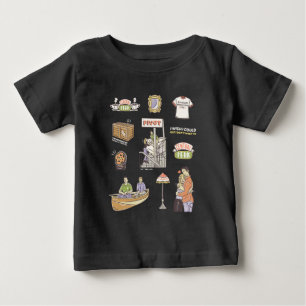 VÄNNER™ Tecknad-ikoner 2 T Shirt