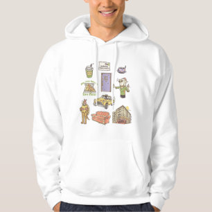 VÄNNER™   Tecknad-ikoner Bild 1 Hoodie