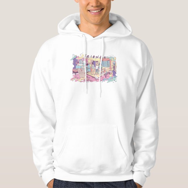 VÄNNER™ | Tecknaden Afack Hoodie (Framsida)
