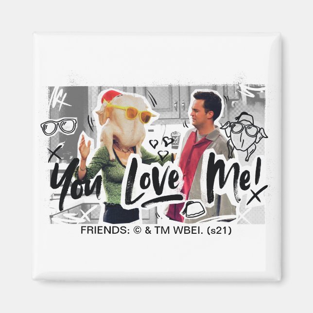 VÄNNER™| Thanksgiving Monica Magnet (Framsidan)