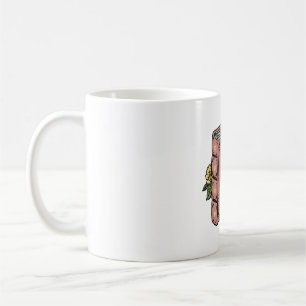 Vänner till älskare bok kaffemugg