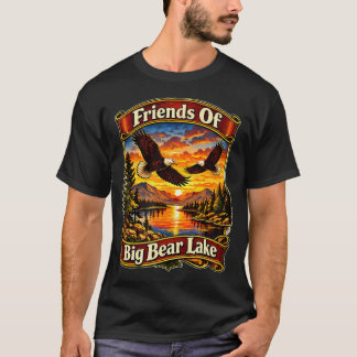 Vänner Till Big Bear Lake California Örn Jackie T Shirt