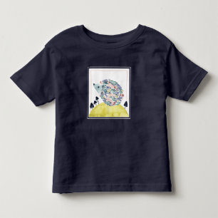 Vänner till Clementine Folk Art Hedge Hog T Shirt