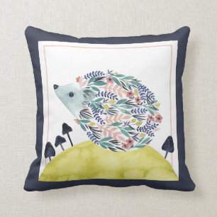 Vänner till Clementine FolkArt Hedge Hog Kudde