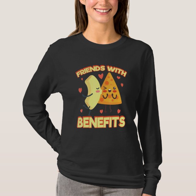 Vänner till förmån för Macaroni och ost T Shirt (Framsida)