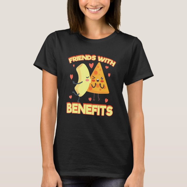 Vänner till förmån för Macaroni och ost T Shirt (Framsida)