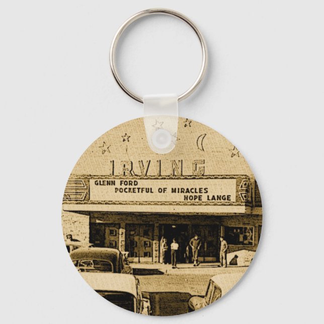 Vänner till Irving Theater Keychain Nyckelring (Framsida)