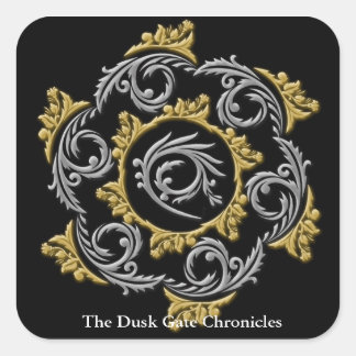 Vänner till Philip Square Sticker Fyrkantigt Klistermärke