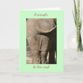 Vänner till slutet kort