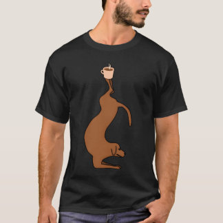 Vänner till Yoga Hund Coffee Meditation Hundar T Shirt