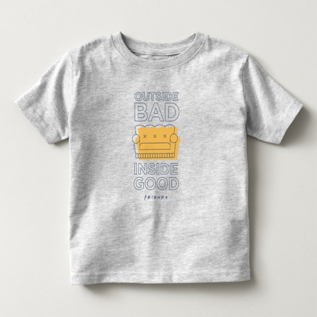 VÄNNER™ | Utsidan av dålig, inre Bra T Shirt (Framsida)