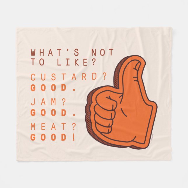 VÄNNER™ | Vad är inte som? Fleecefilt (Framsidan (Horisontell))