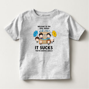 VÄNNER™   Välkommen till Real World Chibi T Shirt