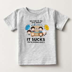VÄNNER™ Välkommen till Real World Chibi T Shirt