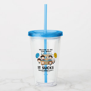 VÄNNER™ Välkommen till Real World Chibi Take Away Mugg
