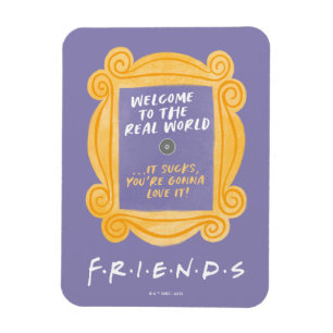 VÄNNER™   Välkommen till Real World Quote Magnet