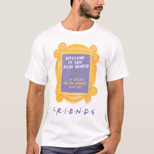 VÄNNER™   Välkommen till Real World Quote T Shirt