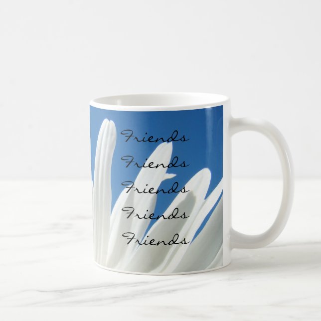 Vänner Vänner Vänner Kaffe kopp mugg Vit Tusenskön (Höger)