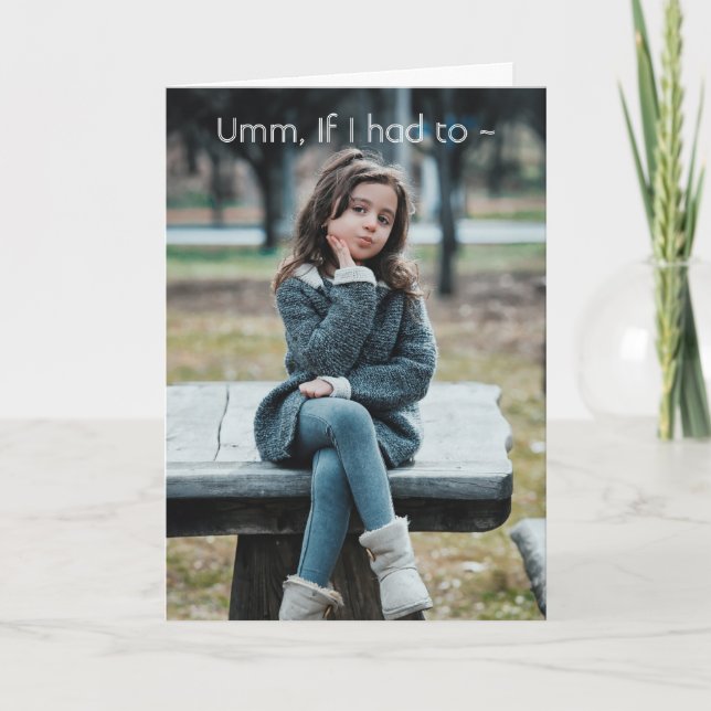 VÄNNER VÄNSKAP-KORT ALLTID TACK KORT (Framsida)