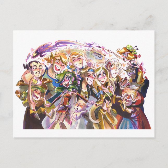 Vänner Vykort (Framsida)