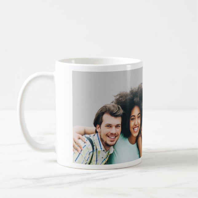 Vänners Foto Kaffe Mugg (Vänster)