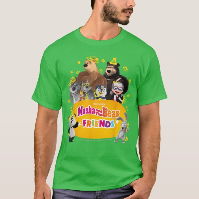 Vänners gruppbild 2 vänner t shirt (Framsida)