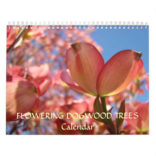 VÄNNERS PRESENTER blommande Cornus-träd Kalender (Omslag)