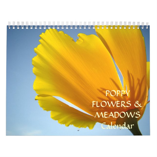 VÄNNERS PRESENTKALENDER VALLMO BLOMMOR Kalender (Omslag)