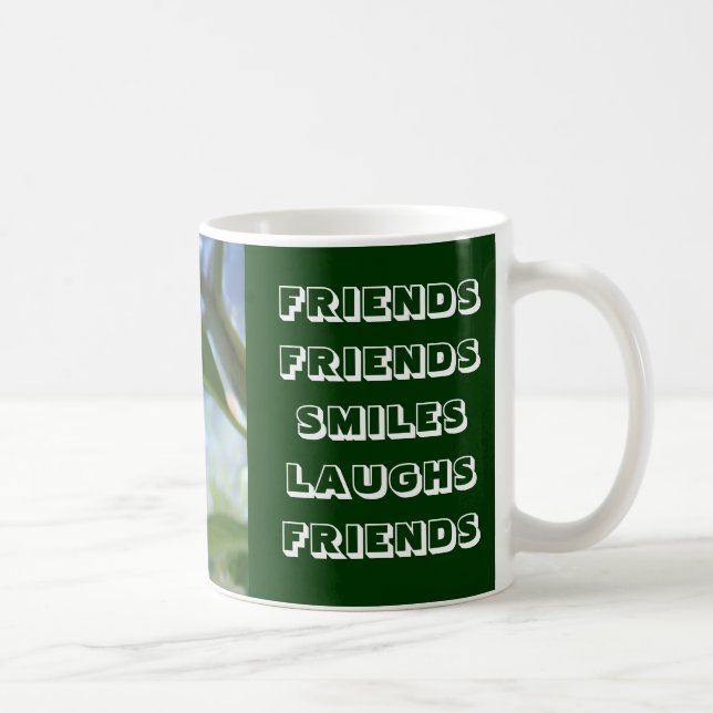 VÄNNERS VÄNNER MUG SMILAR SKRATTAR KAFFEMUGG (Höger)