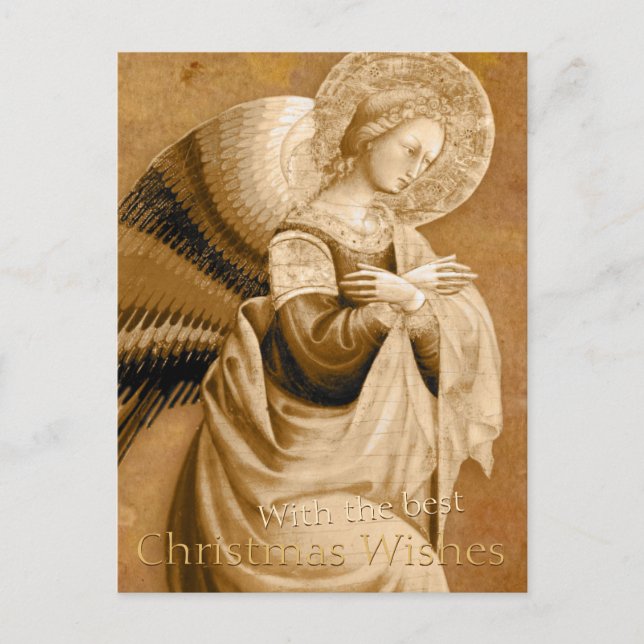 Vanni Annunciation Angel CC0590 julvykort Helg Vykort (Framsida)