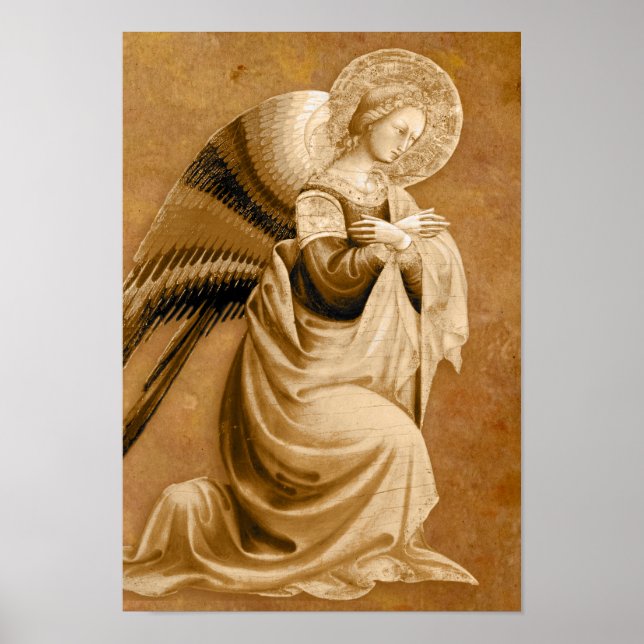 Vanni Annunciation Angel CC0594 Poster (Framsidan)