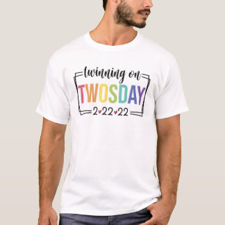Vänortsdag Tisdag Tisdag 22 februari 2022 Lustigt T Shirt