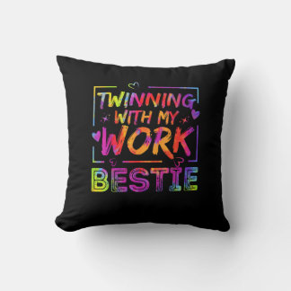 Vänortssamarbete med min bästa vän i Bestie Spirit Kudde