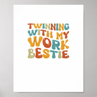 Vänortssamarbete med min bästa vän i Bestie Spirit Poster