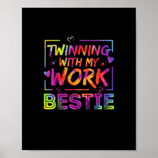 Vänortssamarbete med min bästa vän i Bestie Spirit Poster