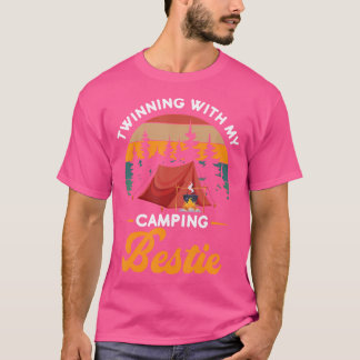 Vänortssamarbete med mina campingvänner utomhus t shirt