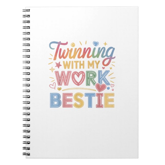 Vänortssamarbete med mitt arbete anteckningsbok (Framsidan)