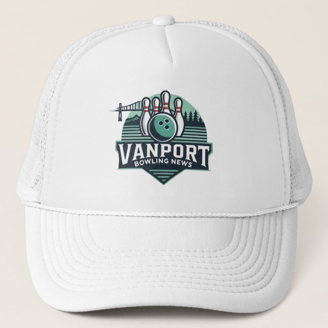 Vanport Bowling News Truckerkeps Northwest Design (Framsida)