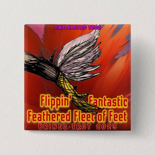 Vänppin' Fantastisk Brinttrot 2023-knapp Knapp (Framsida)