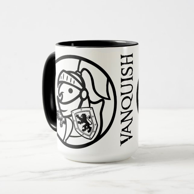 Vanquish FNF 15oz Kaffe Mugg (Framsida vänster)