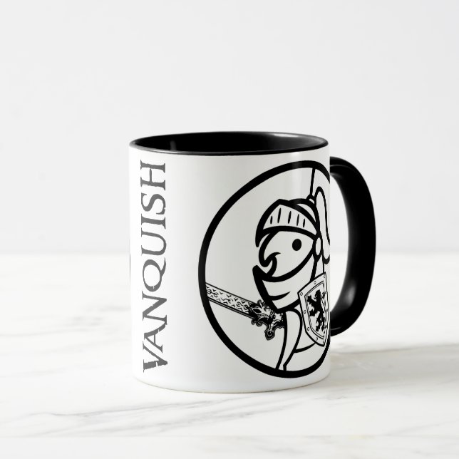Vanquish FNF "Ge själv..." 11oz Kaffe Mugg (Framsida höger)