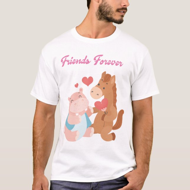 väns eviga valentindagar t shirt (Framsida)