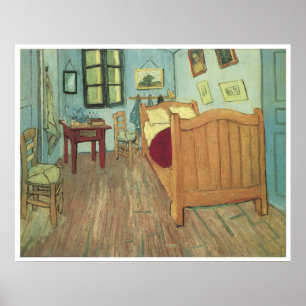 Vans Gogh sovrum 1888, Vincent Van Gogh Poster