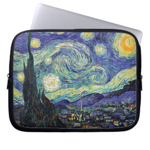 Vans Gogh Starry natt Laptop Sleeve
