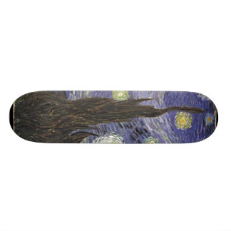 Vans Gogh Starry natt Mini Skateboard Bräda 18,7 Cm