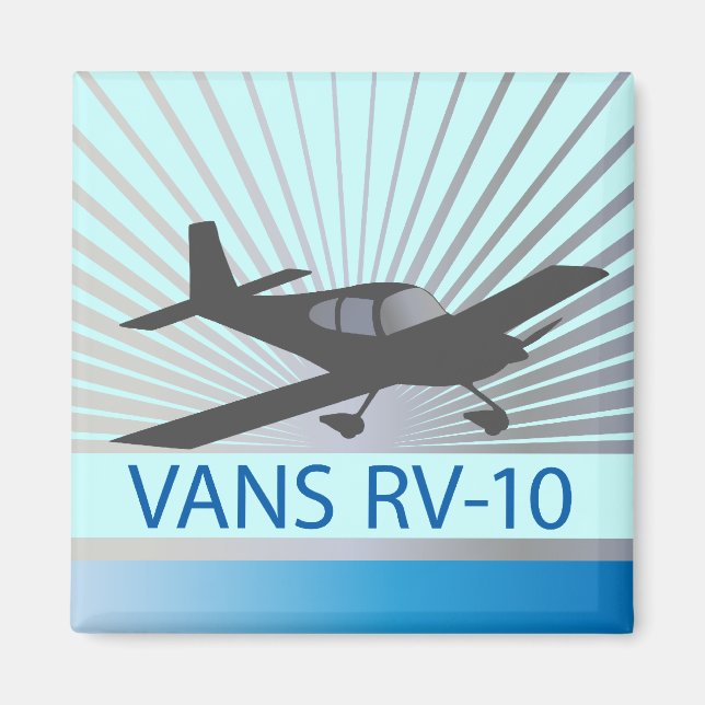Vans RV-10 Magnet (Framsidan)