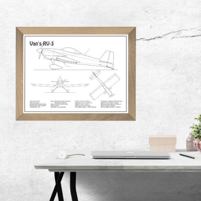 Van's RV-3 - Flygplanets plan BD Fototryck (Skapare uppladdad)