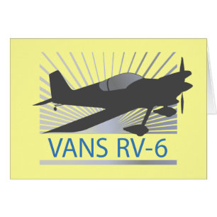 Vans RV-6 Hälsningskort
