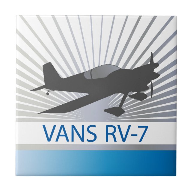 Vans RV-7-flygplan Kakelplatta (Framsidan)