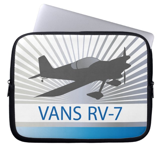 Vans RV-7-flygplan Laptop Sleeve (Framsidan)